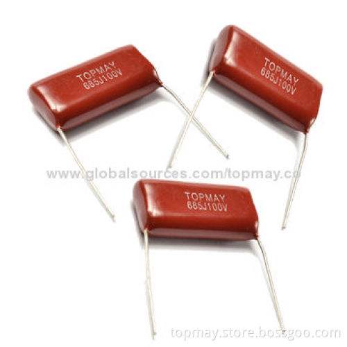 Metalized Polyester Film Capacitor, Suitable for Low-pulse Circuits and Noise Suppression